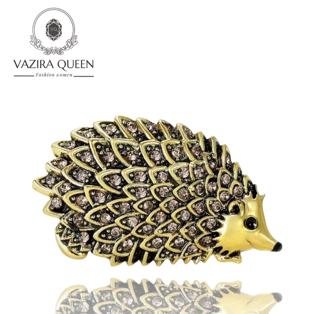 VQ Hedgehog Brooch